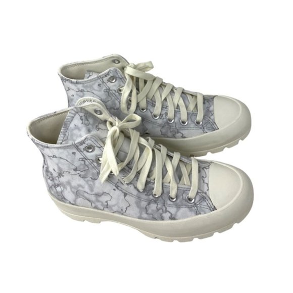 Converse Chuck Taylor All Star Lugged High Top Platform Gray Women  Size A02032C - Picture 7 of 9